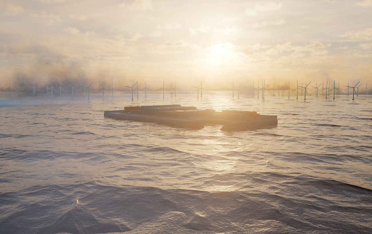 Энергия ветра. Бельгия создаст первый в мире искусственный остров в Северном море